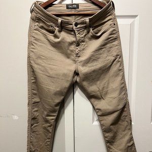 Duer - No Sweat Pants Slim Khaki (Mens 34x32)